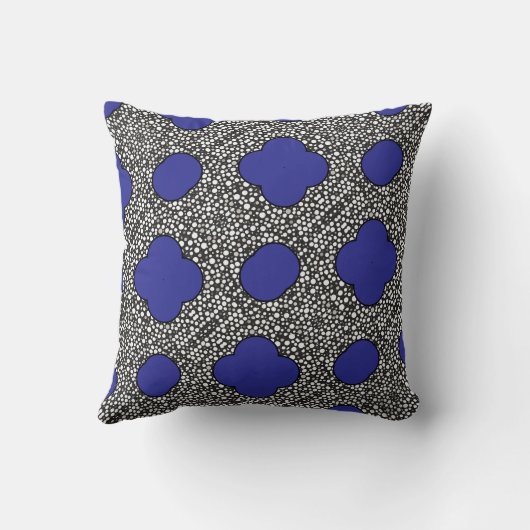 Regendruppels III Kussen (Achterkant)