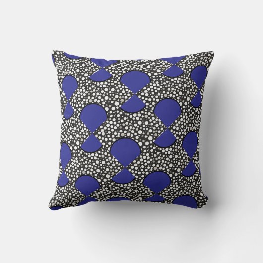 Regendruppels III Kussen (Achterkant)