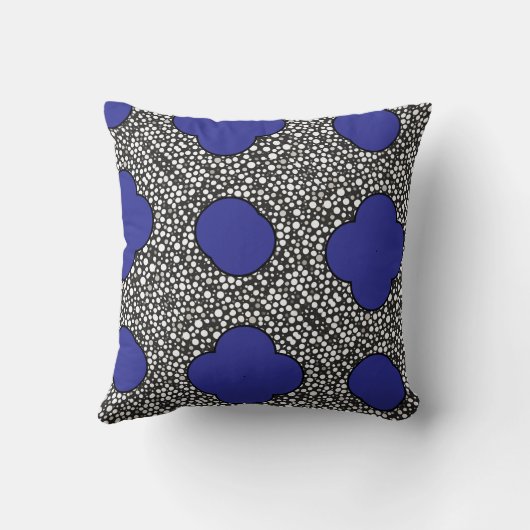 Regendruppels III Kussen (Achterkant)