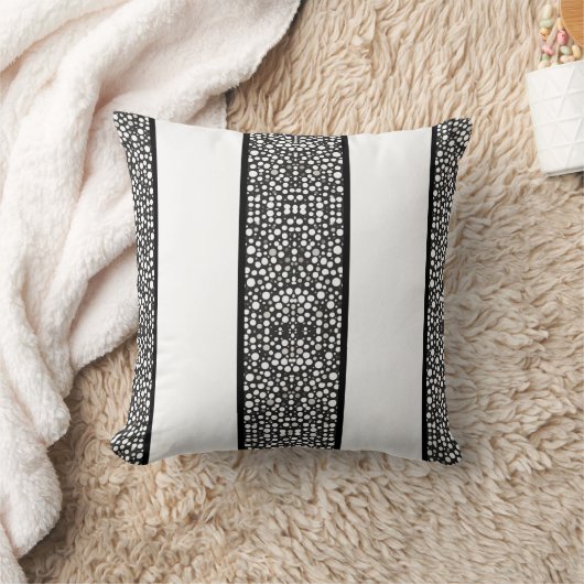 Regendruppels in grote strepen kussen (Deken)