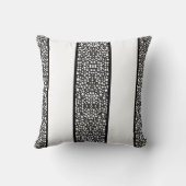 Regendruppels in grote strepen kussen (Achterkant)