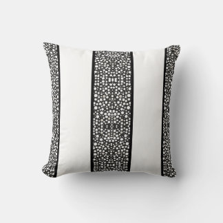 Regendruppels in grote strepen kussen