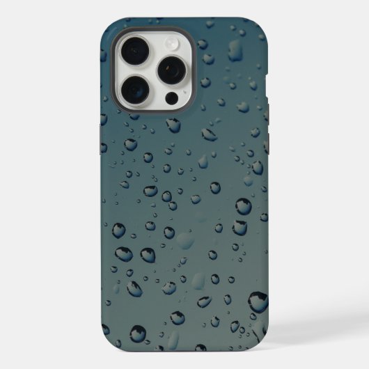 Regendruppels iPhone Hoesje (Achterkant)