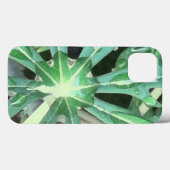 Regendruppels op Bladeren Case-Mate iPhone Case (Achterkant (horizontaal))