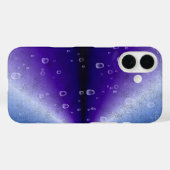 Regendruppels op de Paarse regenboog Case-Mate iPhone Case (Achterkant (horizontaal))
