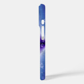 Regendruppels op de Paarse regenboog Case-Mate iPhone Case (Achterkant / Links)