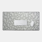 Regendruppels op glazen dak bureaumat (Keyboard & Muis)