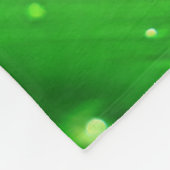 Regendruppels op gras fleece deken (Hoek)