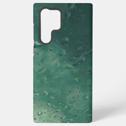 regendruppels op het raam samsung galaxy hoesje (Achterkant)