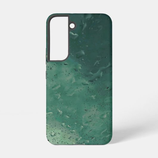 regendruppels op het raam  samsung galaxy hoesje (Achterkant)