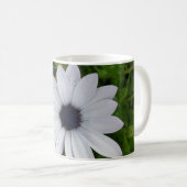 regendruppels op wit koffiemok (Voorkant rechts)