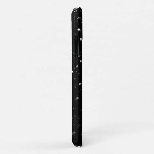 regendruppels op witte madelief Case-Mate iPhone case (Achterkant/rechts)