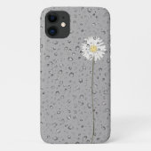 regendruppels op witte mais Case-Mate iPhone case (Achterkant)