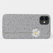 regendruppels op witte mais Case-Mate iPhone case (Achterkant (horizontaal))