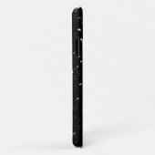 regendruppels op witte mais Case-Mate iPhone case (Achterkant/rechts)