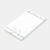 Regendruppels Regenachtige Dag Post-it® Notes (Schuin)