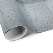 regendruppels, watervallen, regenachtig raam, rege cadeaupapier (Rol Hoek)