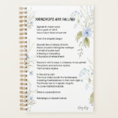 Regendruppels zijn vallende gedichten planner (Voorkant)