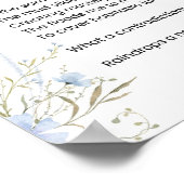 Regendruppels zijn vallende gedichten poster (Hoek)