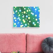Regenende Bubbel Canvas Afdruk (Insitu (Woonkamer))