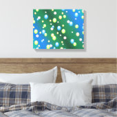 Regenende Bubbel Canvas Afdruk (Insitu (Slaapkamer))