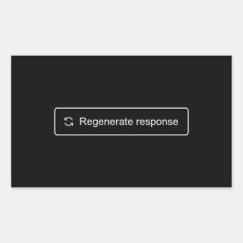 Regenerate Response Sticker