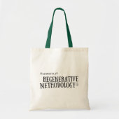 — regenerative methodology tote bag (Voorkant)