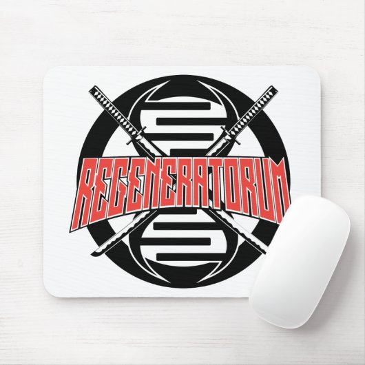 Regeneratorum "True Red" logo Muismat (Met muis)