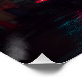 Regenerische Neon Tokyo Steeg Perfect Poster (Hoek)