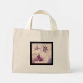 Regenfeeën die regen maken mini tote bag (Achterkant)