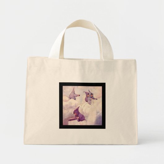 Regenfeeën die regen maken mini tote bag (Voorkant)