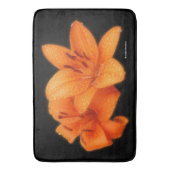 Regengekust Oranje-Aziatische tijgergelieerd Badmat (Voorkant Verticaal)