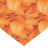 Regengekust Oranje-Aziatische tijgergelieerd Lange Tafelloper (Hoek)