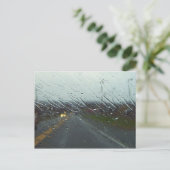 Regengestrekte voorschild briefkaart (Staand voorkant)