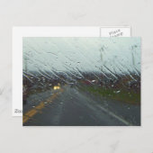 Regengestrekte voorschild briefkaart (Voorkant / Achterkant)