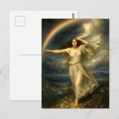 Regengodin Iris Briefkaart (Voorkant / Achterkant)