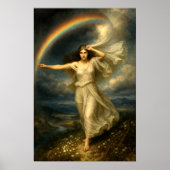 Regengodin Iris Poster (Voorkant)