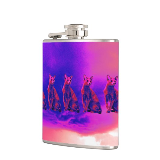 regenkatten heupfles (Links)