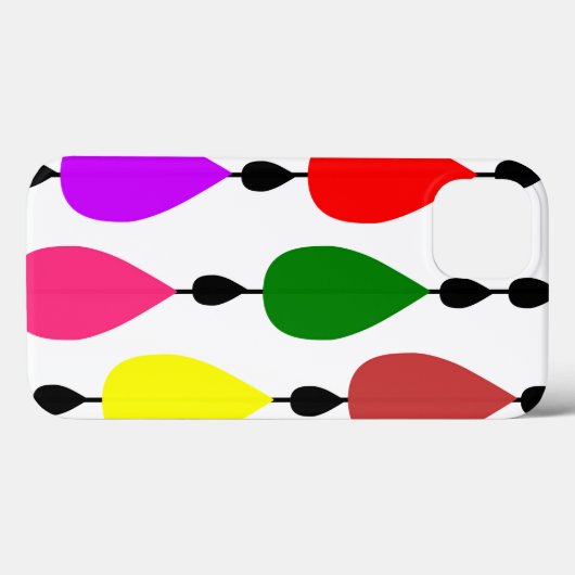 Regenketens Case-Mate iPhone Case (Achterkant (horizontaal))