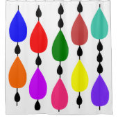 Regenketens Douchegordijn (Voorkant)