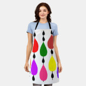 Regenketens Schort (Gedragen)