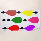 Regenketens Strandlaken (Voorkant)