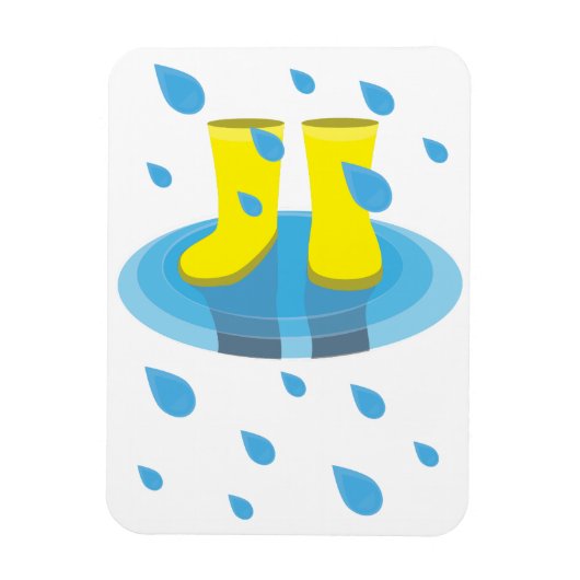 Regenlaarzen Magneet (Verticaal)