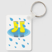 Regenlaarzen Sleutelhanger (Achterkant)