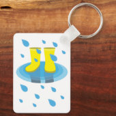 Regenlaarzen Sleutelhanger (Achterkant)
