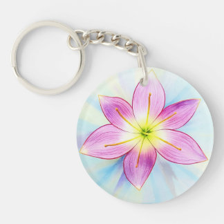 Regenlelie sleutelhanger