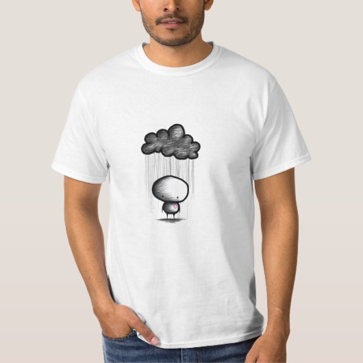 regenman t-shirt (Voorkant)