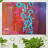 "Regenpartij I" Handdoeken (Gevouwen)