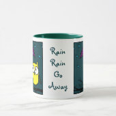 Regenregen gaat weg - kleine Mok bij de oraal (Midden)