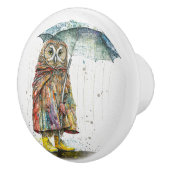 Regenregen gaat weg met keramische knop (Rechts)